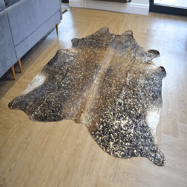 Metallic Cowhide 340927 - Gold